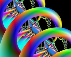 Cosmic turbine