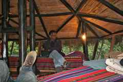 Raghu in our tree-house