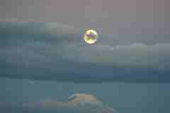 Moonrise over Volcan Cayambe 2