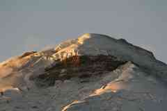 Cotopaxi summit with climbers