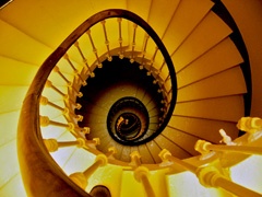 Hotel staircase