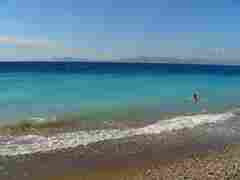 Beach at Rodos