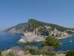 Porto Venere seen from Isola Palmaria