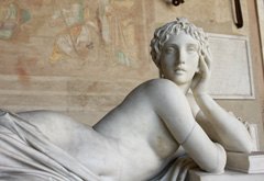 Statue inside the cemetry