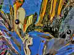 Distorted reflection