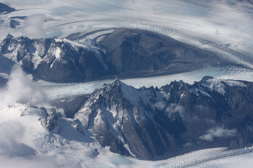 Three glaciers