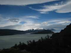 Last view of Grey Glacier